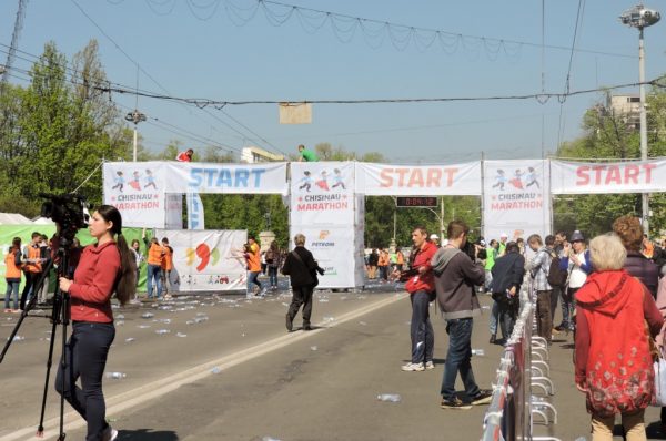 Ziel eines Marathons, Moldawien