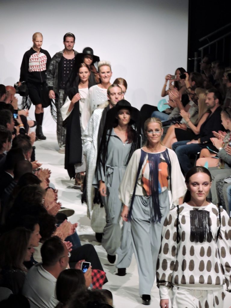 Vienna Fashion Week 2015 Closing Show Gruppe