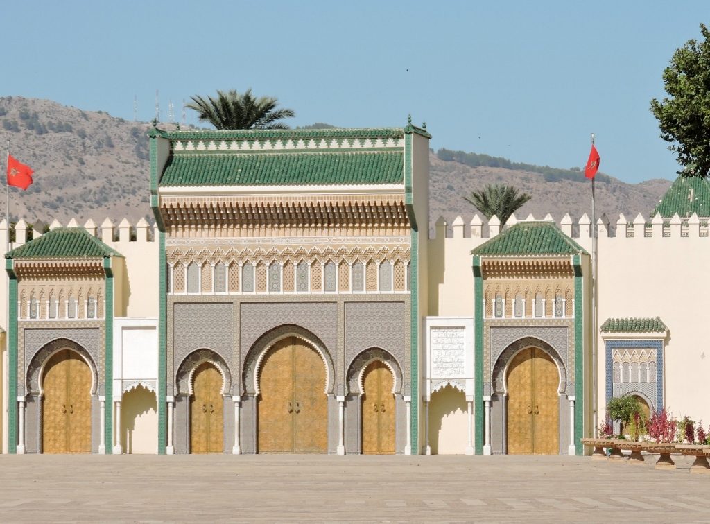 Königspalast von Fes in Marokko