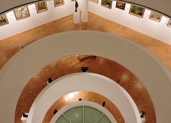 Design Treppe in Museum in Bratislava