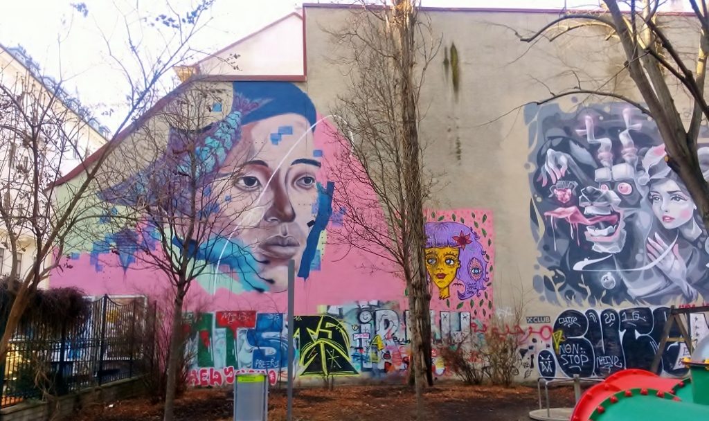 Street Art Graffiti in Wien