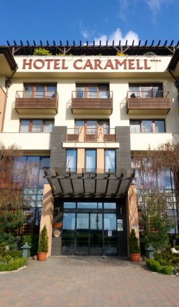Hotel Eingang Hotel Caramell