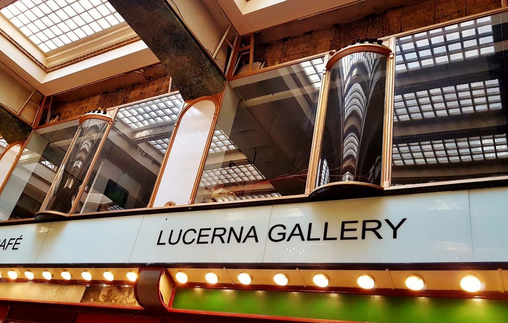 Lucerny Gallery Prag im Jugendstil