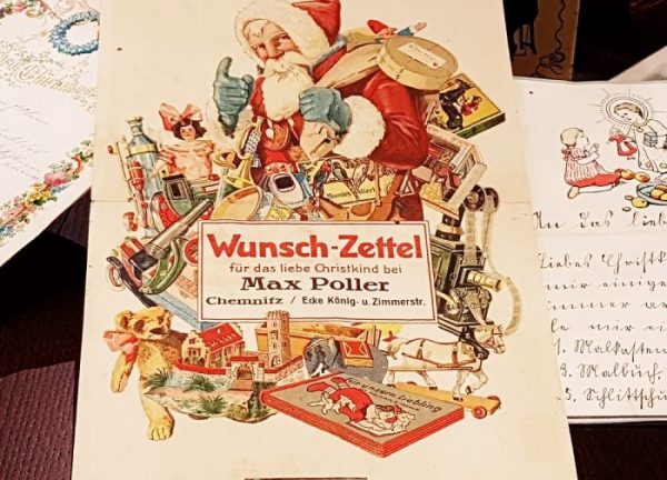 Wunschbrief ans Christkind aus dem Weihnachtsmuseum Salzburg
