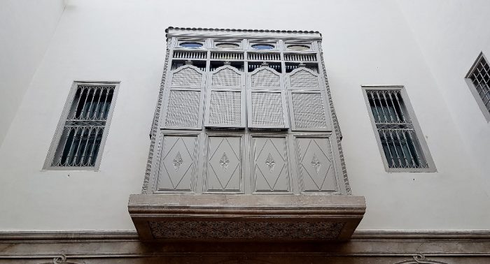 tunesische Architektur, Erker am Haus