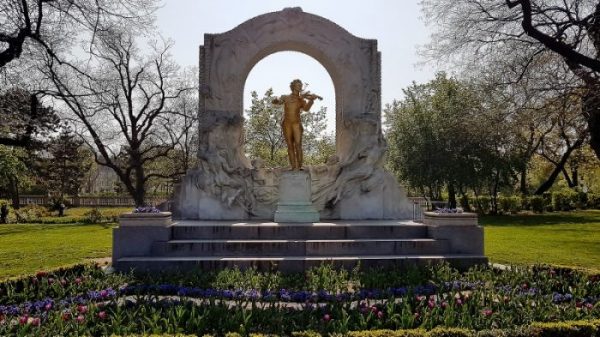 Stadtpark Wien Joh. Strauss Denkmal