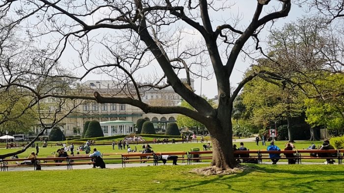 Frühling im Stadtpark Wien