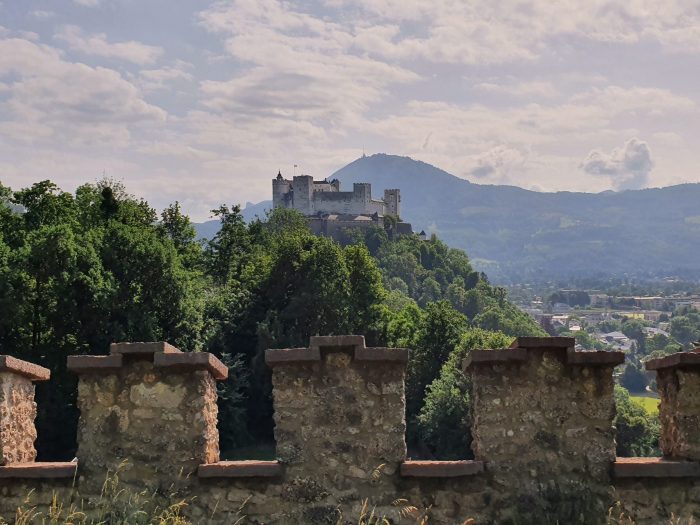 Mönchsberg Salzburg Aussichten, Festung Hohensalzburg