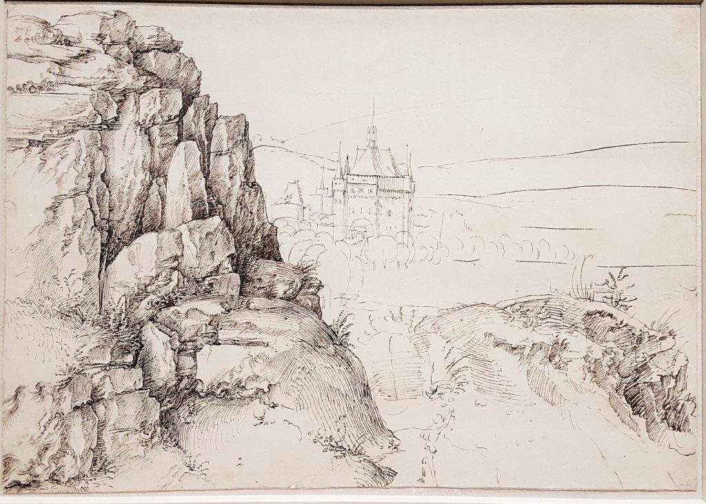 Landschafts-Zeichnung von Albrecht Dürer