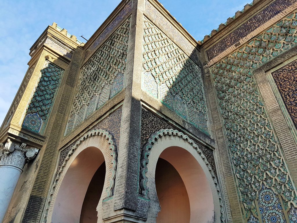 Meknes Marokko prächtige Stadttore