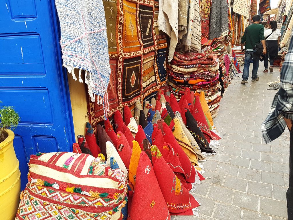 marokkanische Geschäfte im Souk