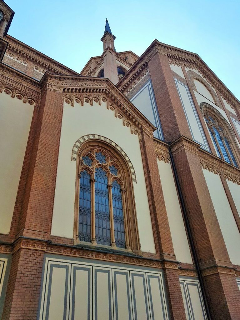 Außenansicht der Altlerchenfelder Kirche Wien