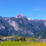 Blick auf Abtenau und Tennengebirge