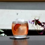 Getränk mit Wermut in einem Glas