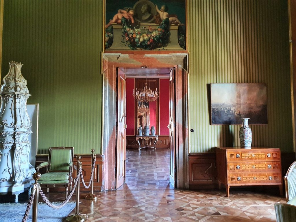 prächtiger Salon in Schloss Valtice