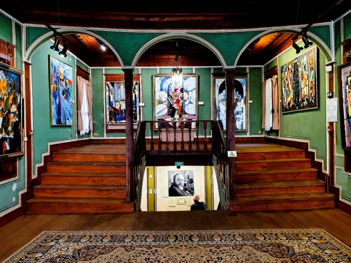 Eingangshalle zu einem Gemäldemuseum, Plovdiv schönste Häuser