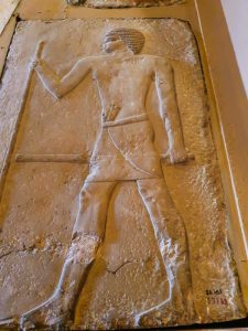 dreidimensionales ägyptisches Fresko, Ägyptisches Museum Kairo