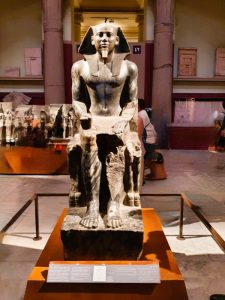 Pharao Statue, Ägyptisches Museum Kairo