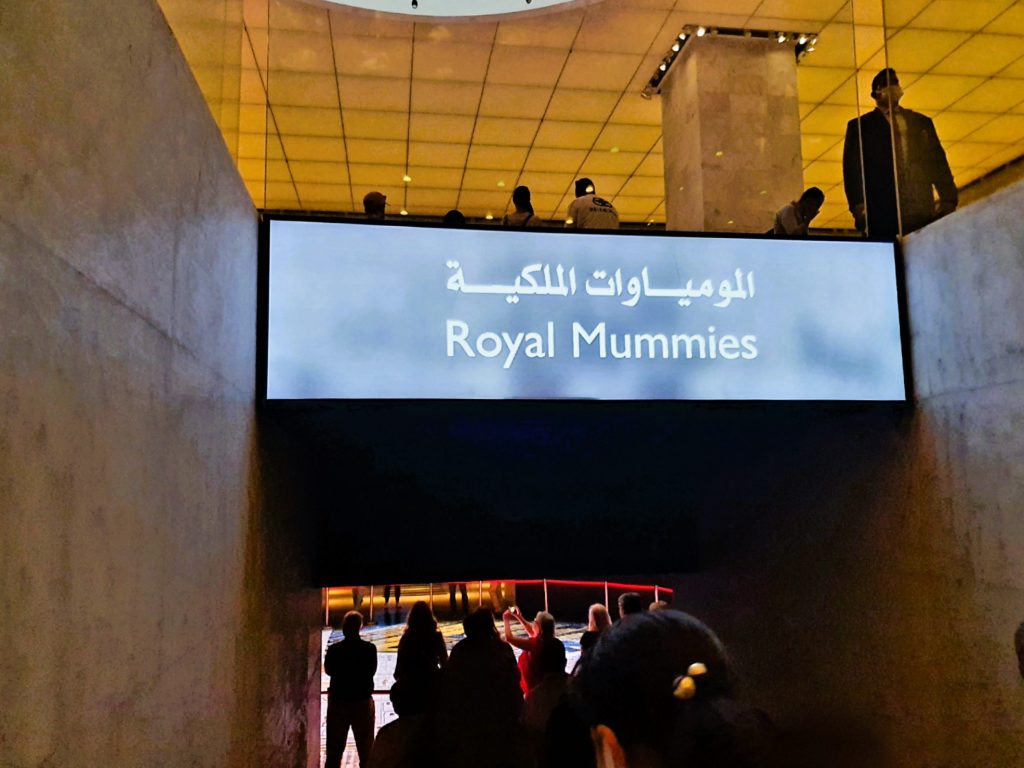 Museums-Eingang in die Mummies Hall, Kairo