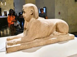 Sphinx im Museum, National Museum Egypt Civilization