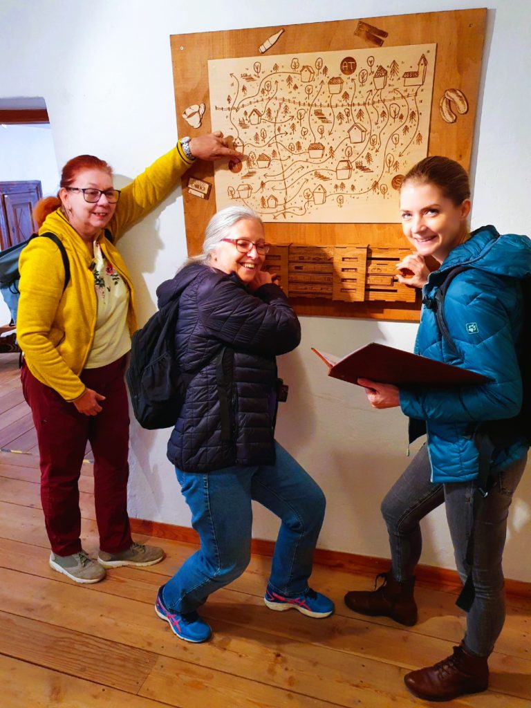 drei Bloggerinnen in einem Escape Room in Slowenien