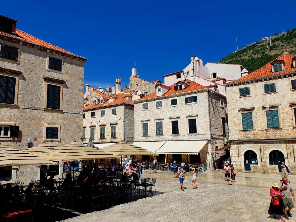 Hauptplatz einer mediterranen Altstadt, Dubrovnik Sehenswürdigkeiten