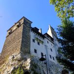 Burg auf hohem Felsen, Schloss Bran Rumänien