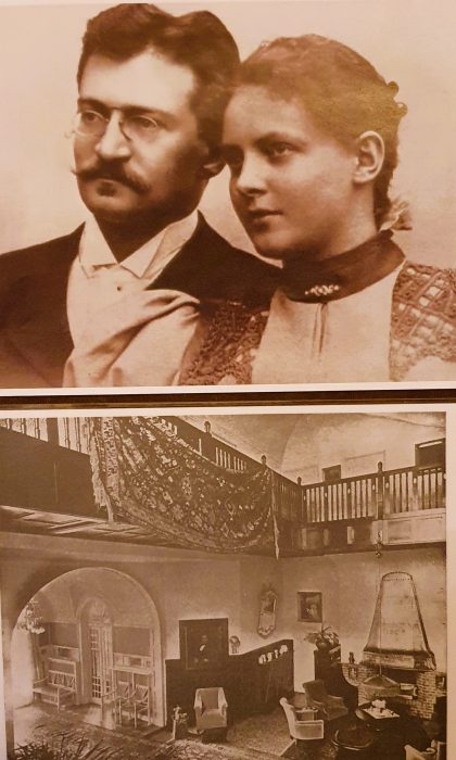 historische Fotografie eines Ehepaares