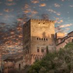 Turn einer andalusischen Burganlage, Andalusien Rundreise